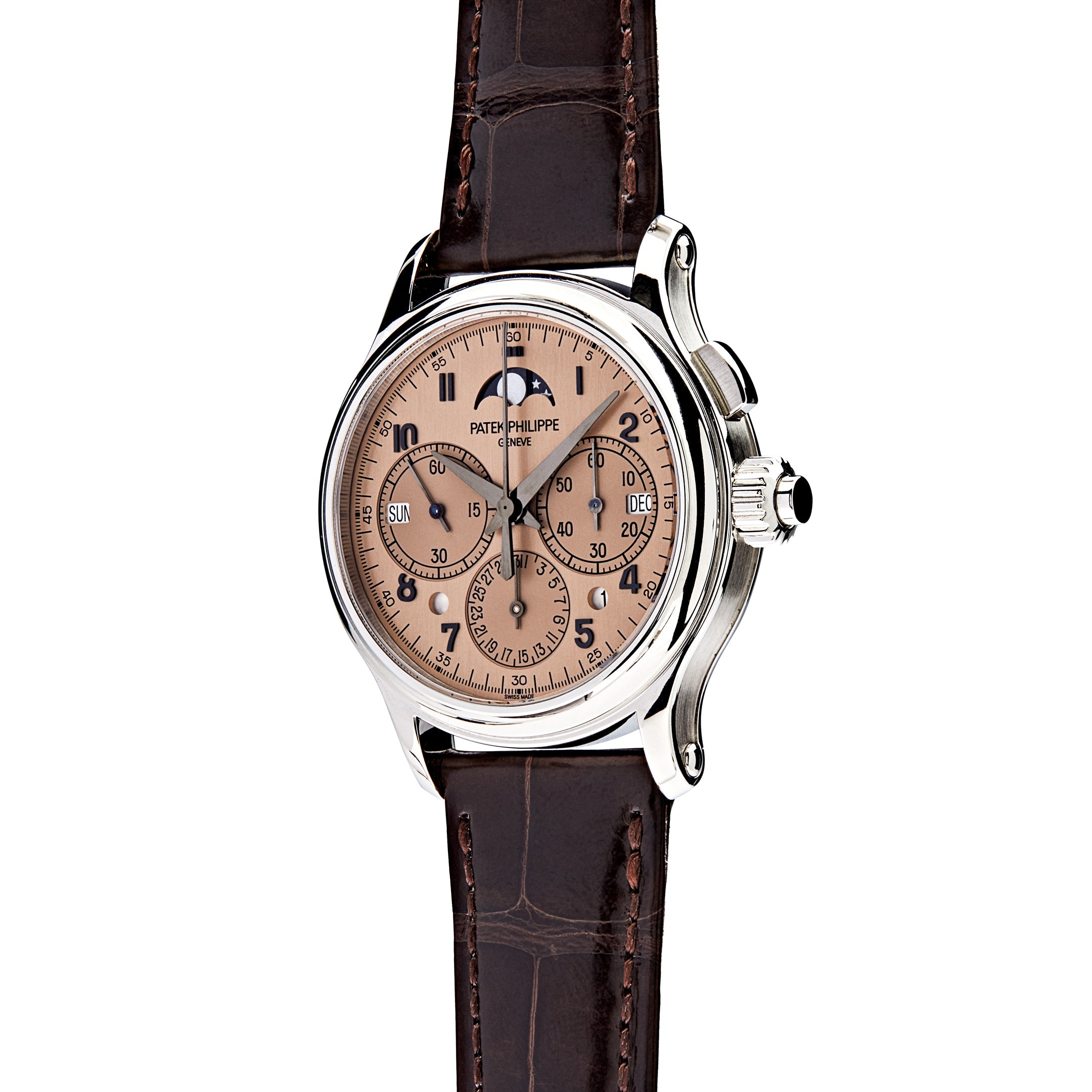Patek Philippe Perpetual Calendar Chronograph Platinum 5372P-010【1:1 Replica】