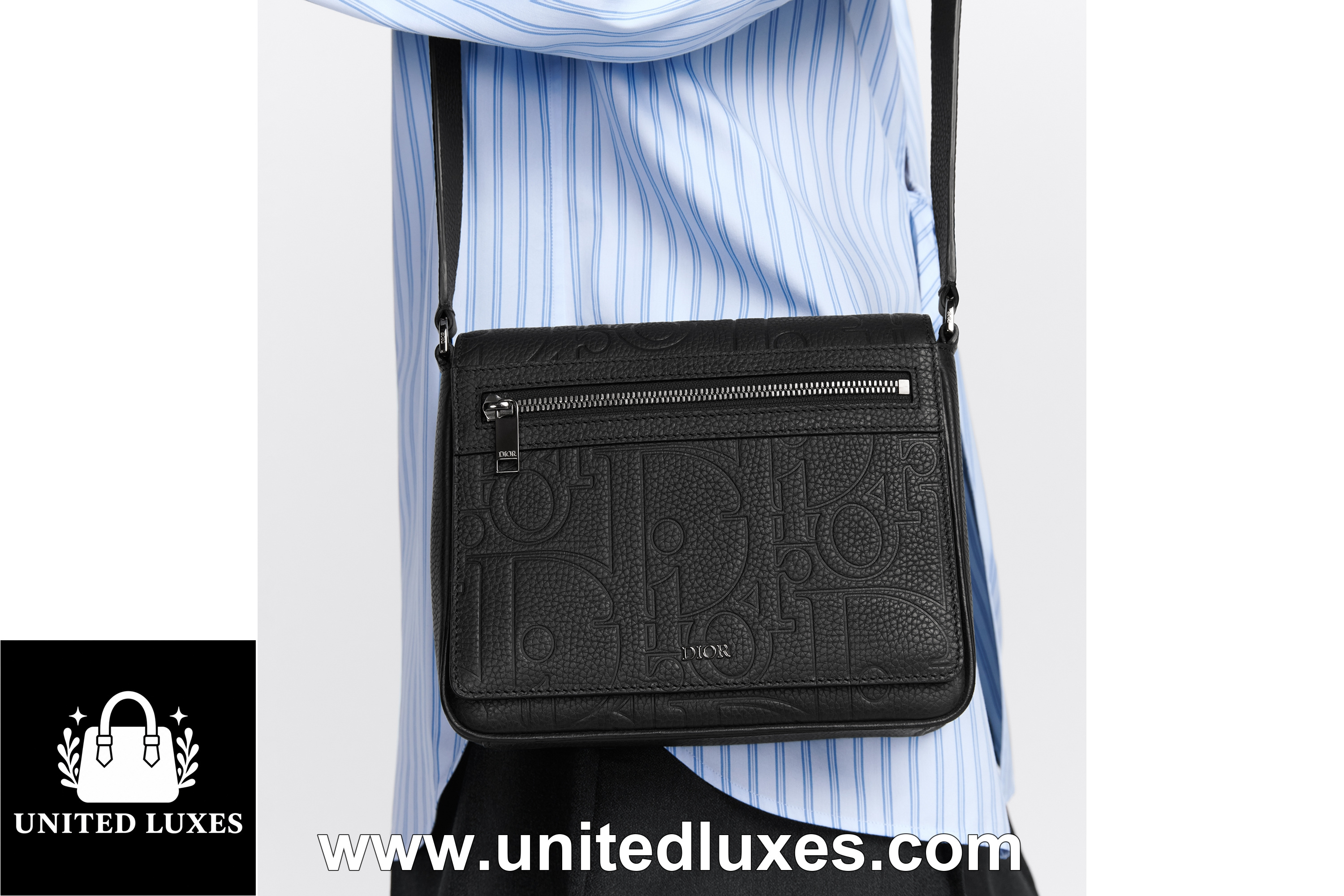 Replica Messenger Bag with Flap