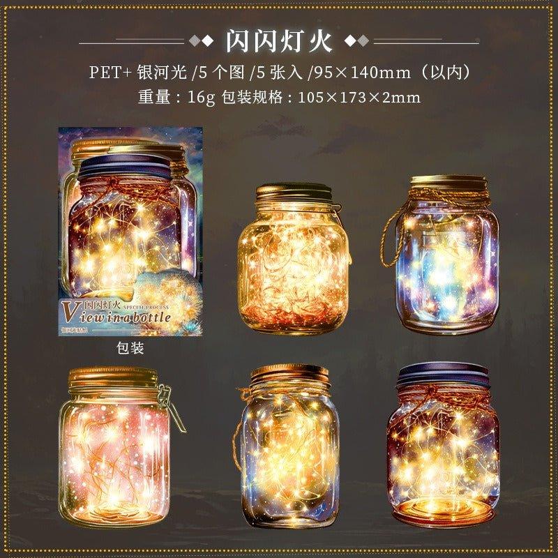 1033 Stickers Scene in a Bottle Series