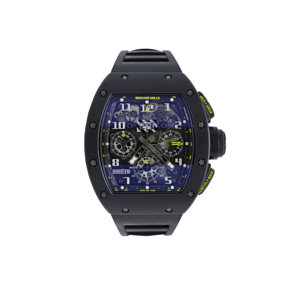 Richard Mille Yellow Flash Automatic Flyback Chronograph RM011【1:1 Replica】