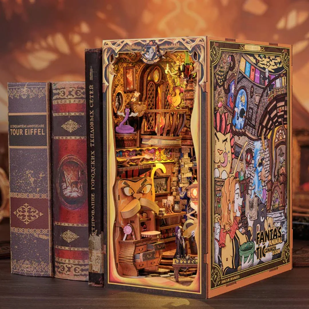 Fantastic Animal Common Room  DIY Book Nook Kit