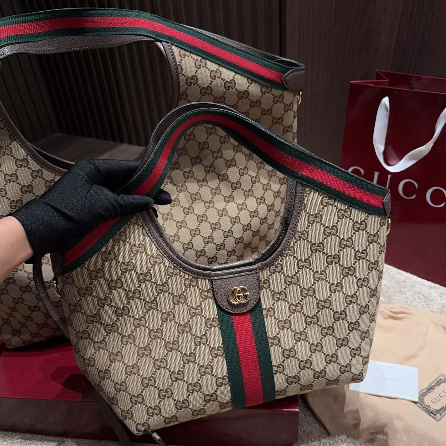 GUCCI GIGLIO TOTE BAG