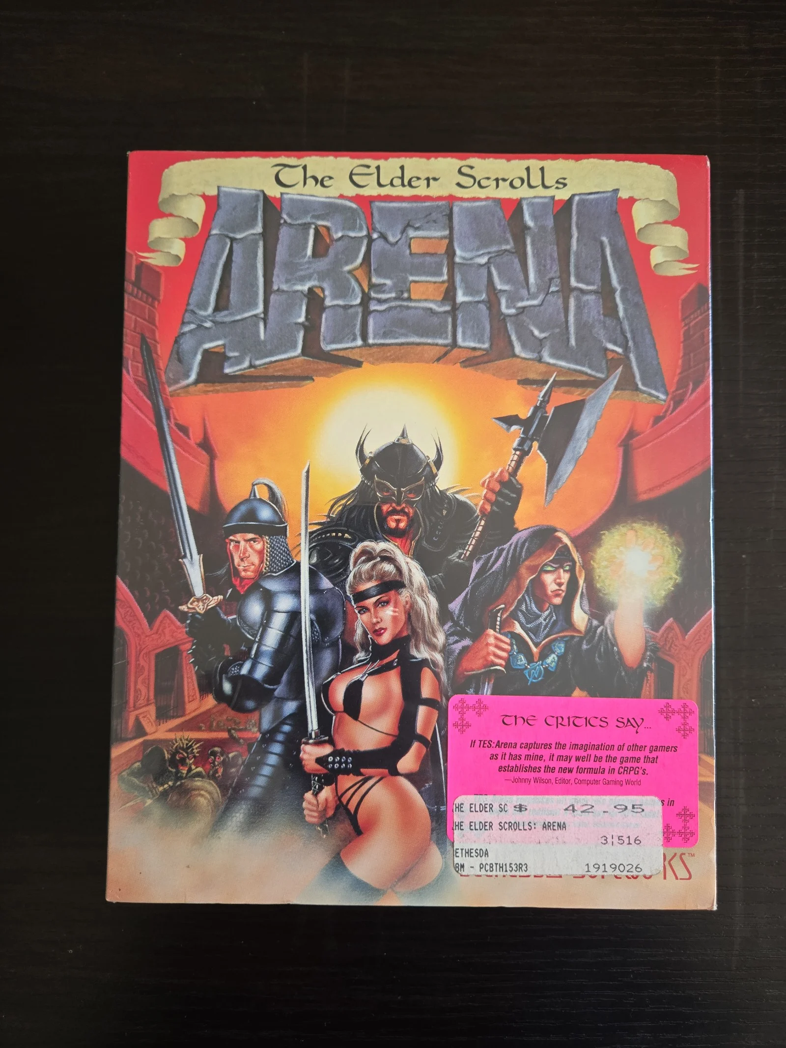 The Elder Scrolls Arena Brand New Sealed 9ETUC