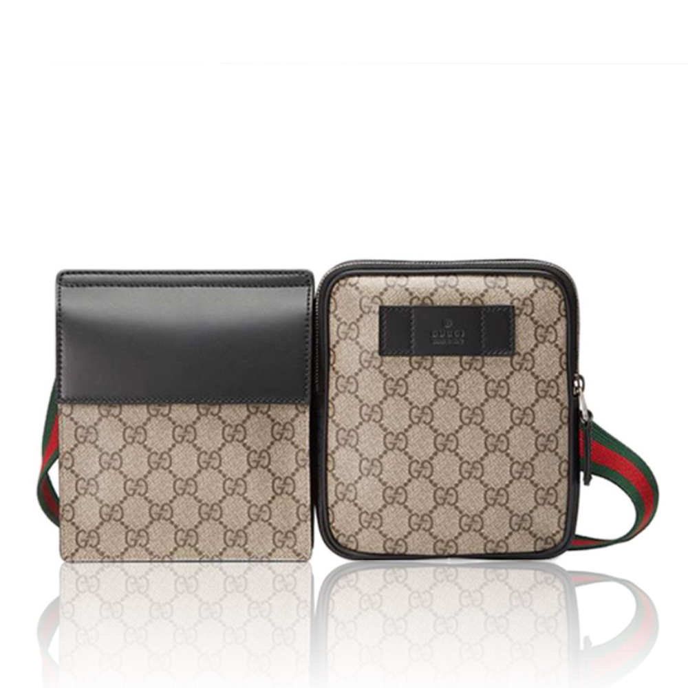 Gucci Belt Bag GG Supreme Web Waist Strap