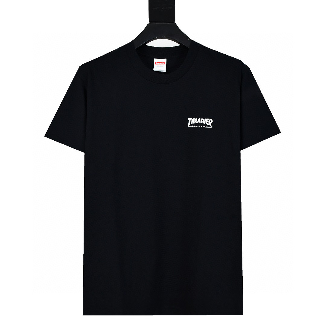 FW24 Supreme Thrasher back Cross logo Tee 2 Colors