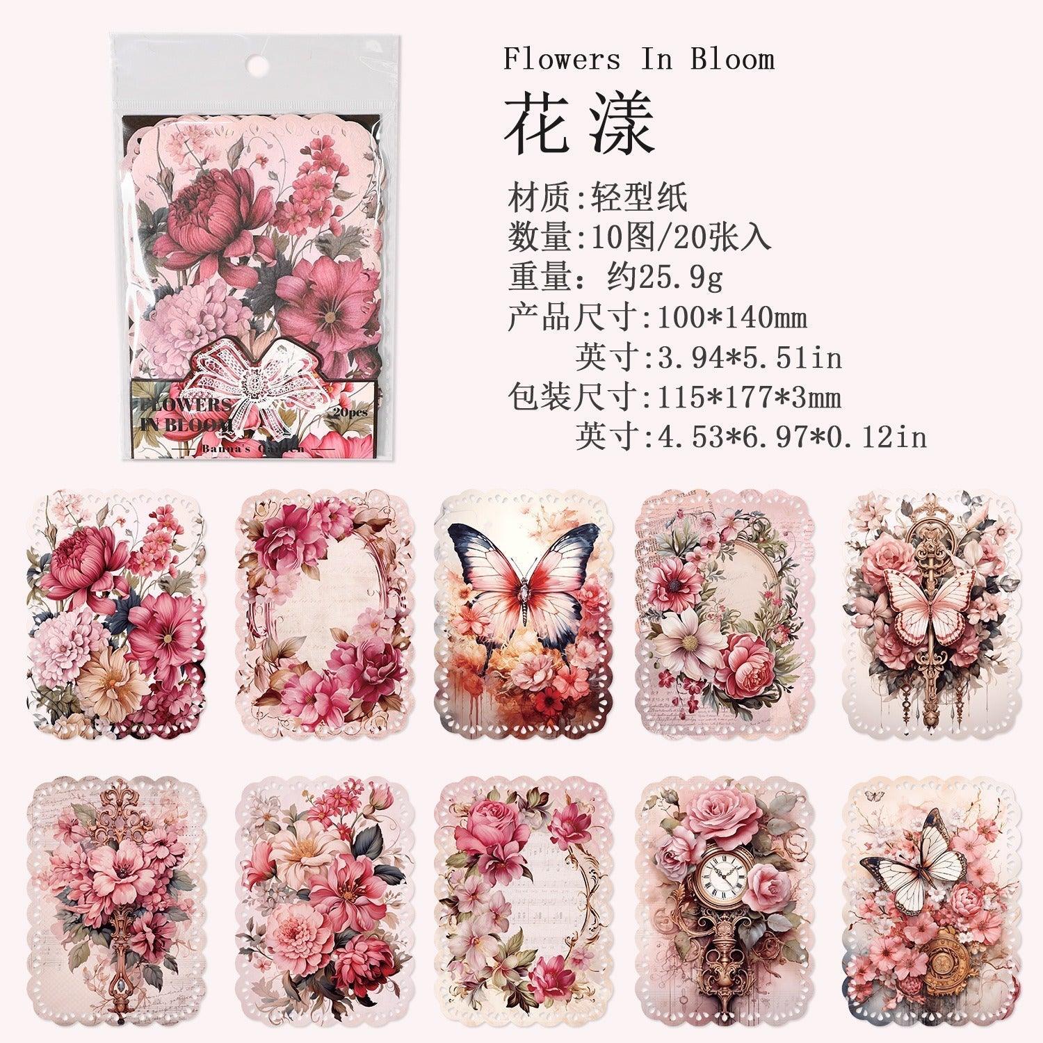 2078 Sketchy Paper Banna's Garden Collection