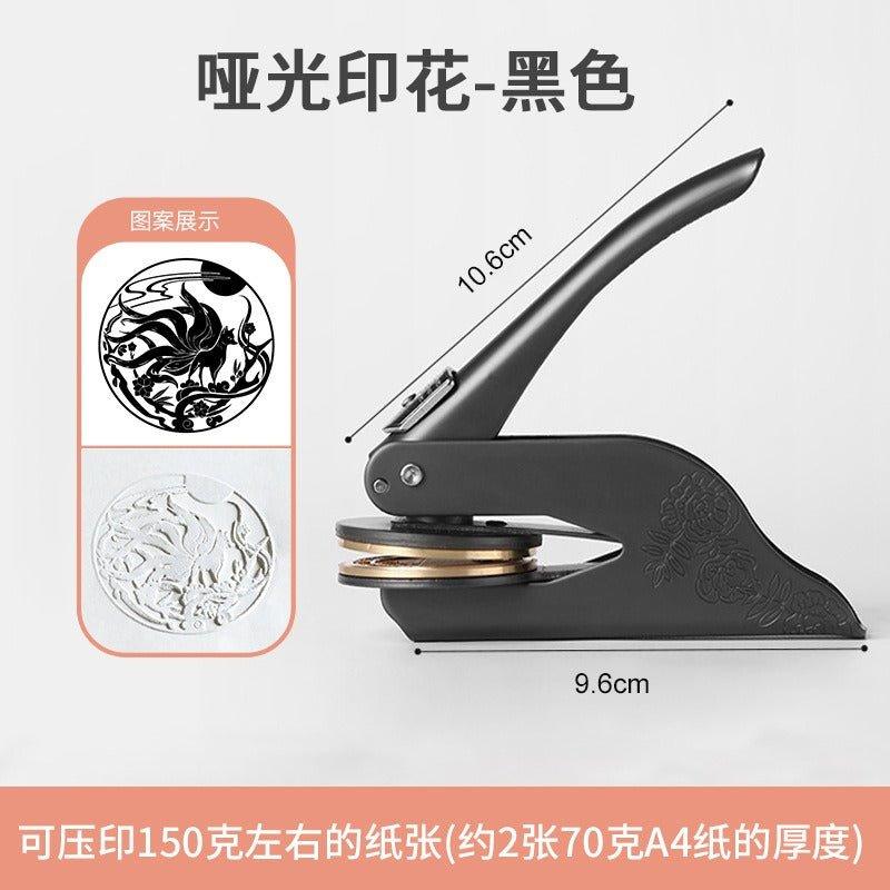 8002 Hand Vise Steel Stamp Embosser