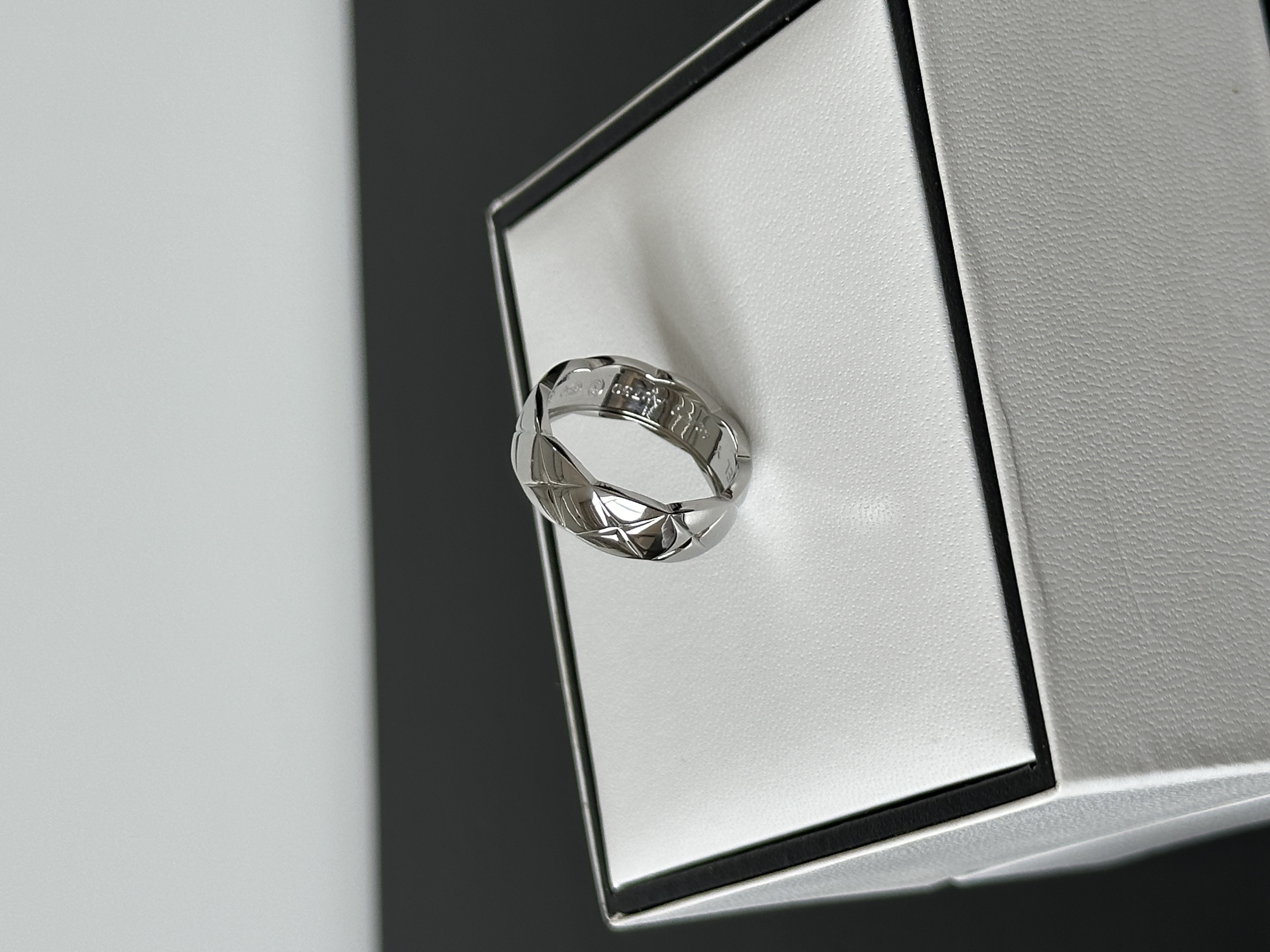 Chanel Coco Crush Wide Quilted Ring