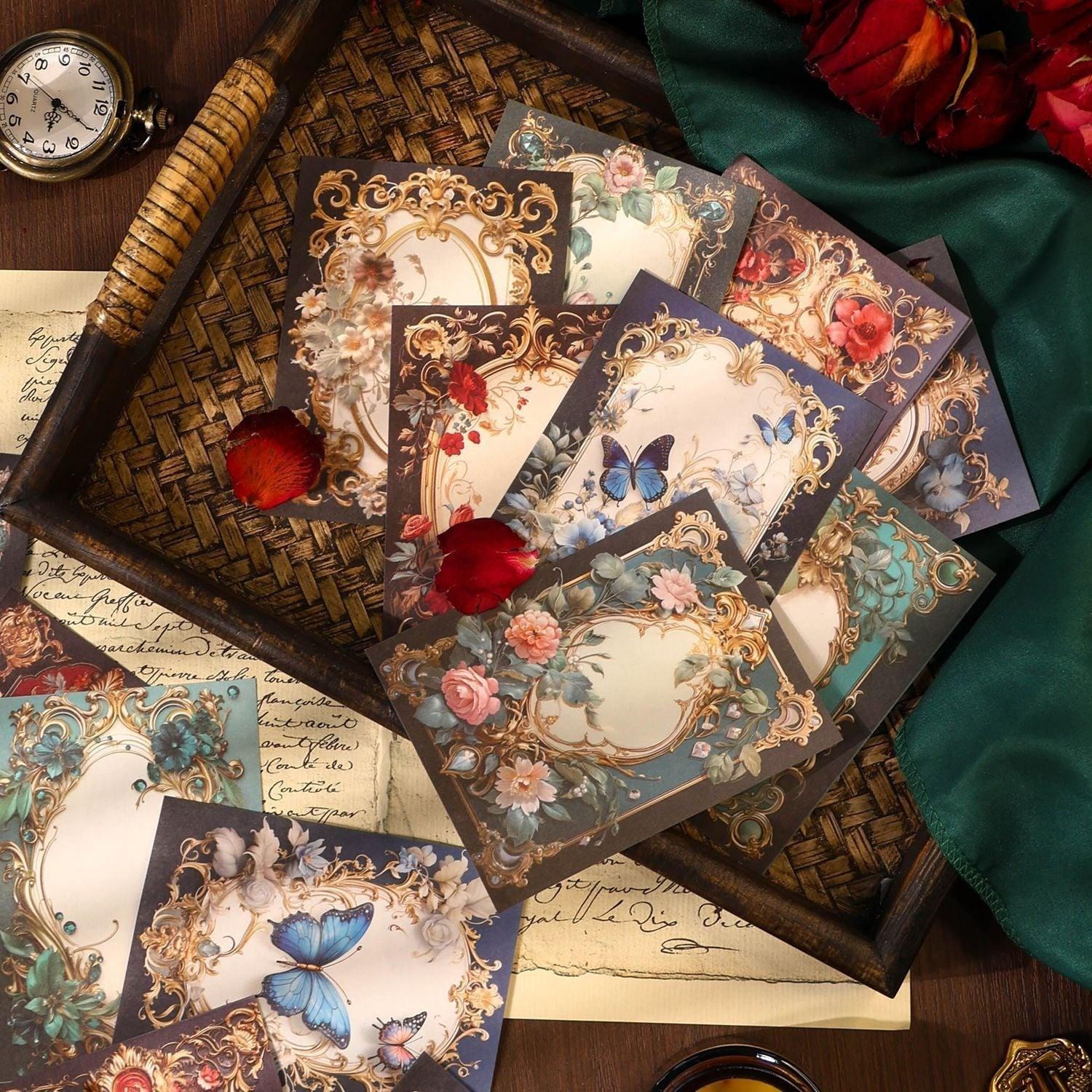 2073 Material Paper Rococo Art Series