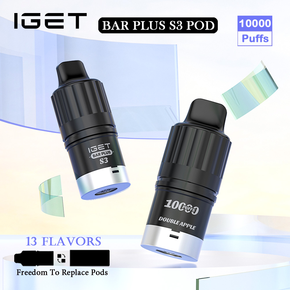 IGET BAR PLUS S3 POD 10000 Puffs