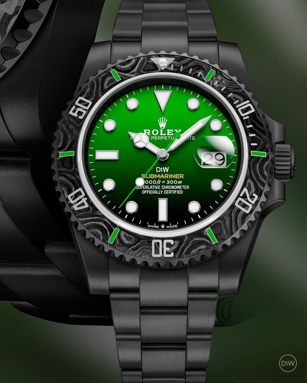 DiW Rolex Submariner PARAKEET【1:1 Replica】