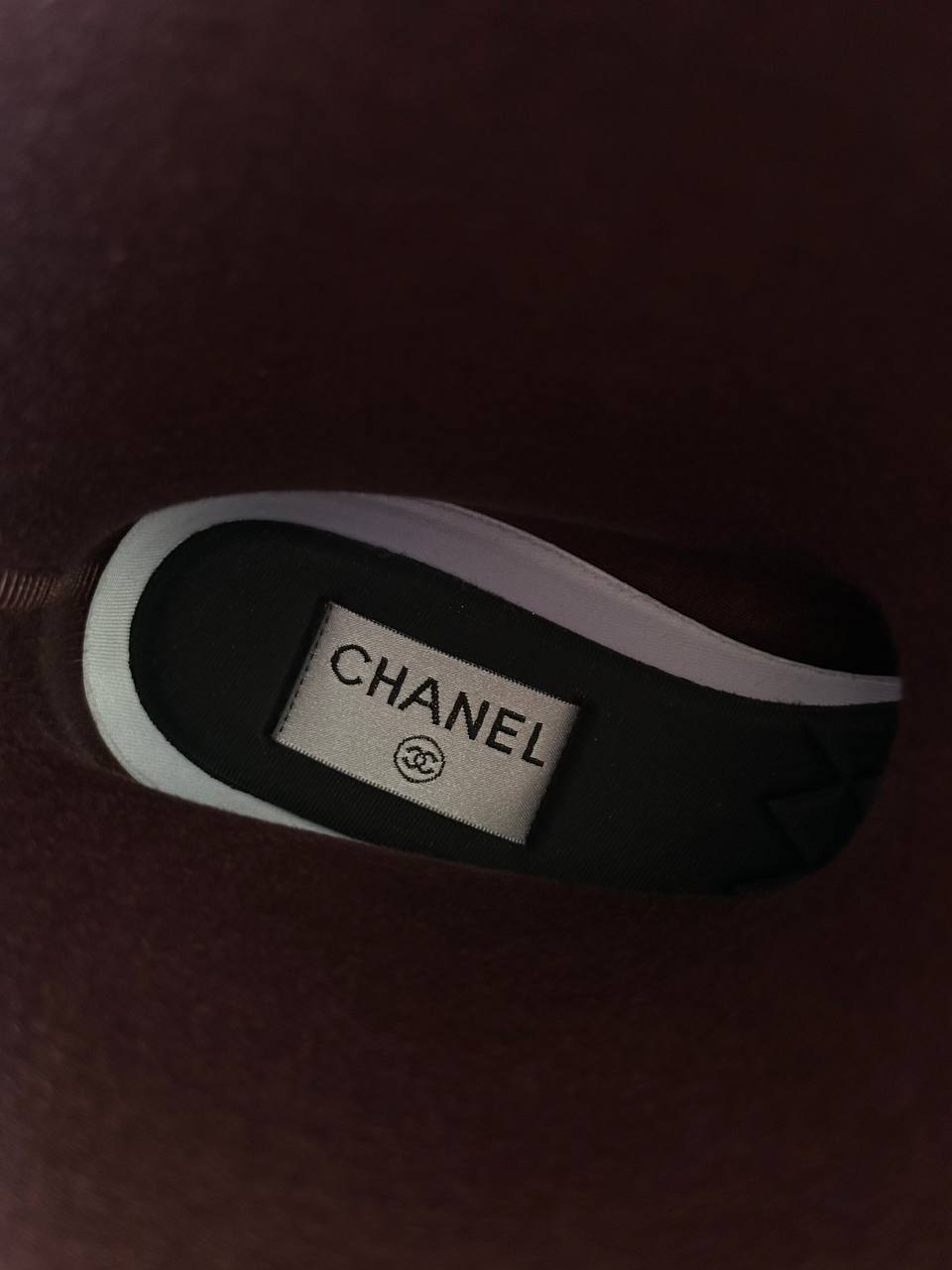 Chanel Black Rubber Mid-Calf CC Logo Rain Boots