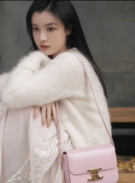 CLASSIQUE TRIOMPHE BAG IN SHINYCALFSKIN