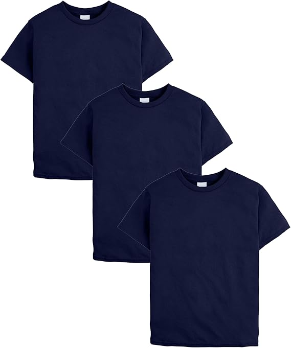 Children's round-neck T-shirt, 3-piece set