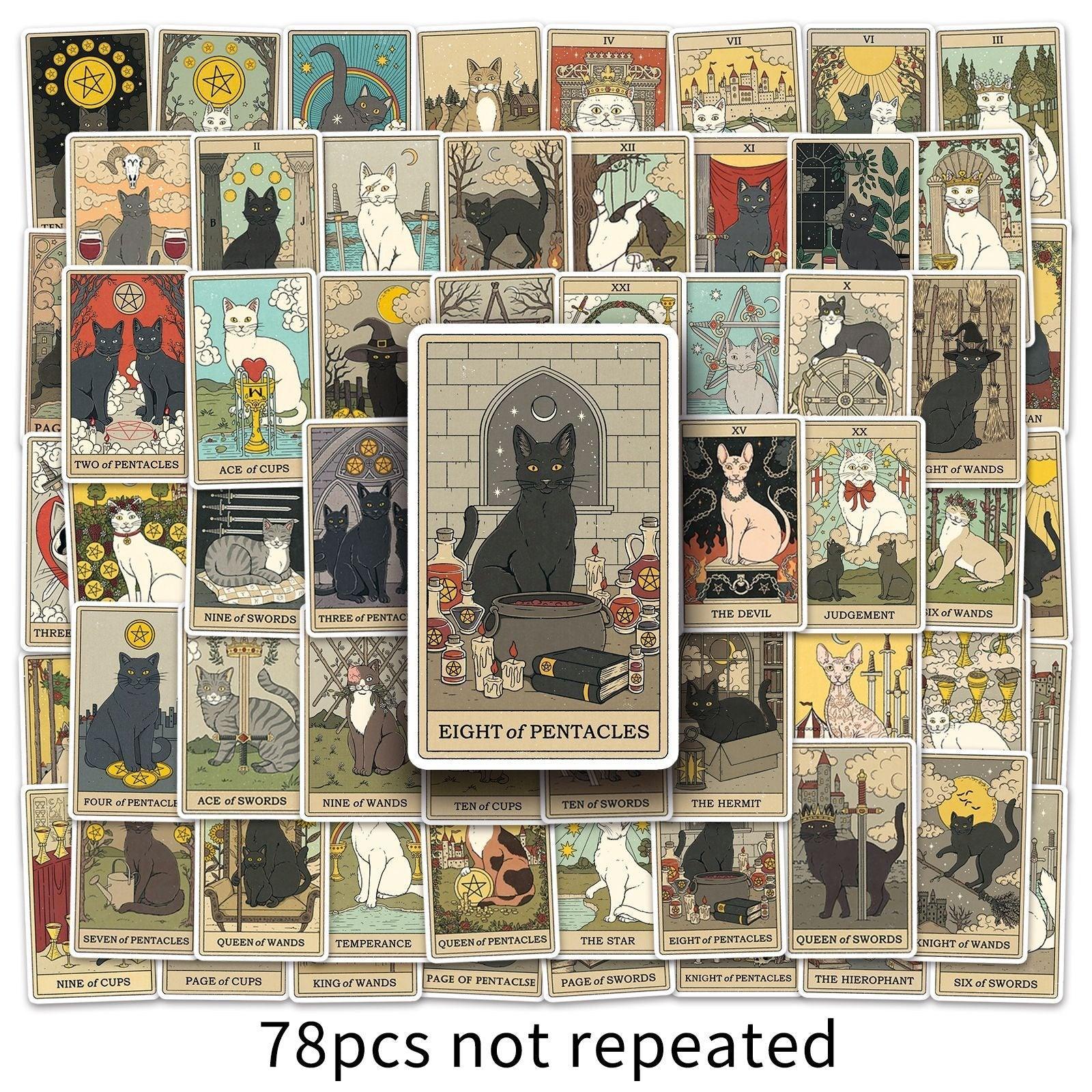 1047（78 Cat Tarot Stickers）