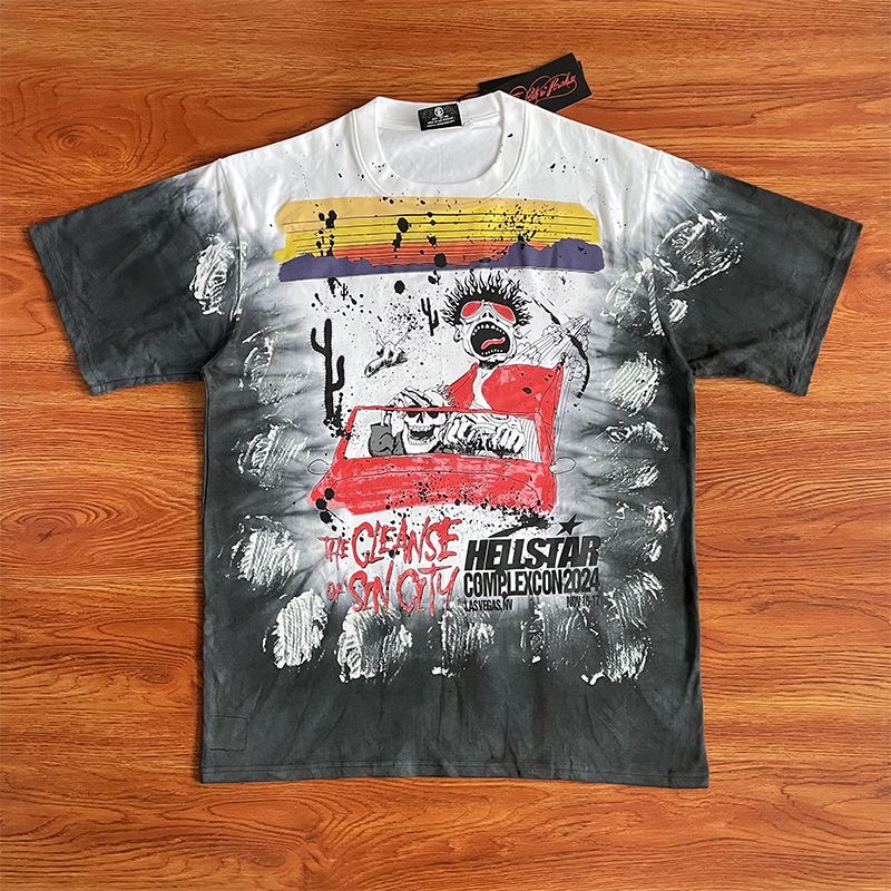 Hellstar Tie-dye Design Tee