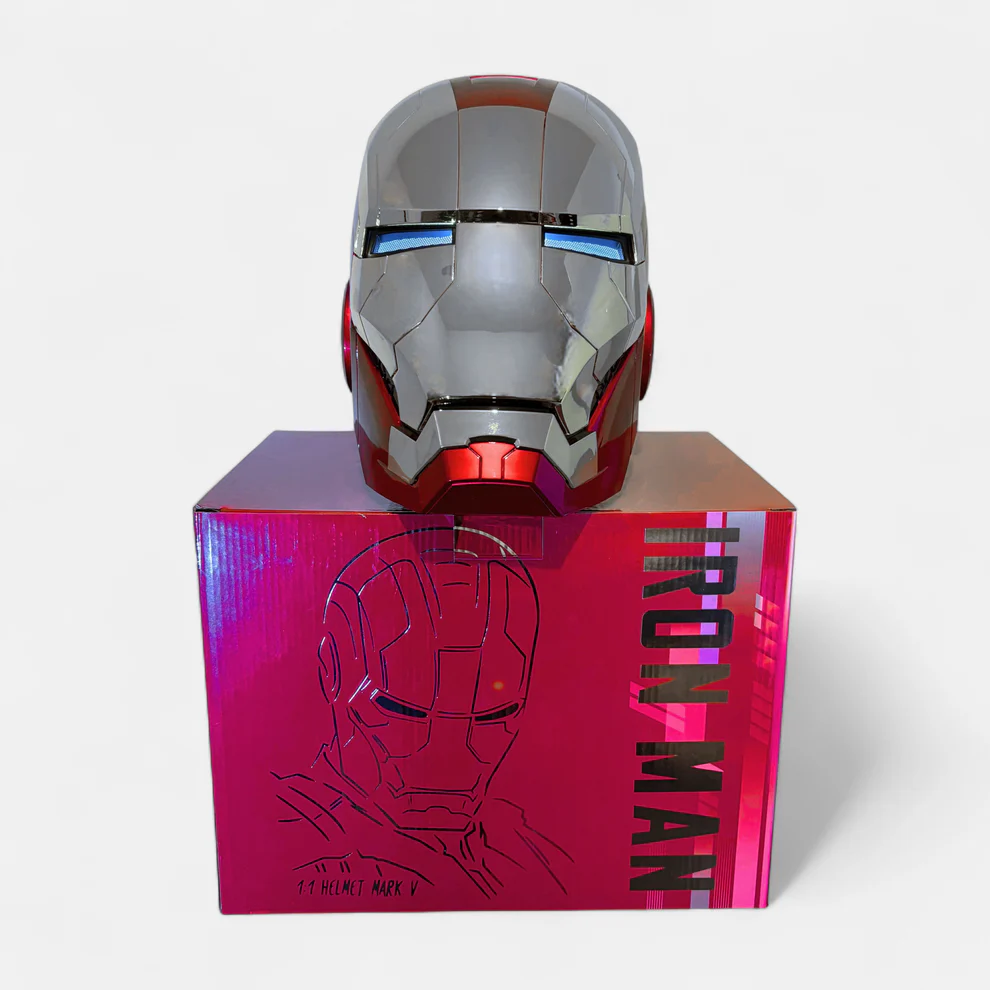 IRON MAN MK5 Helmet [Silver]