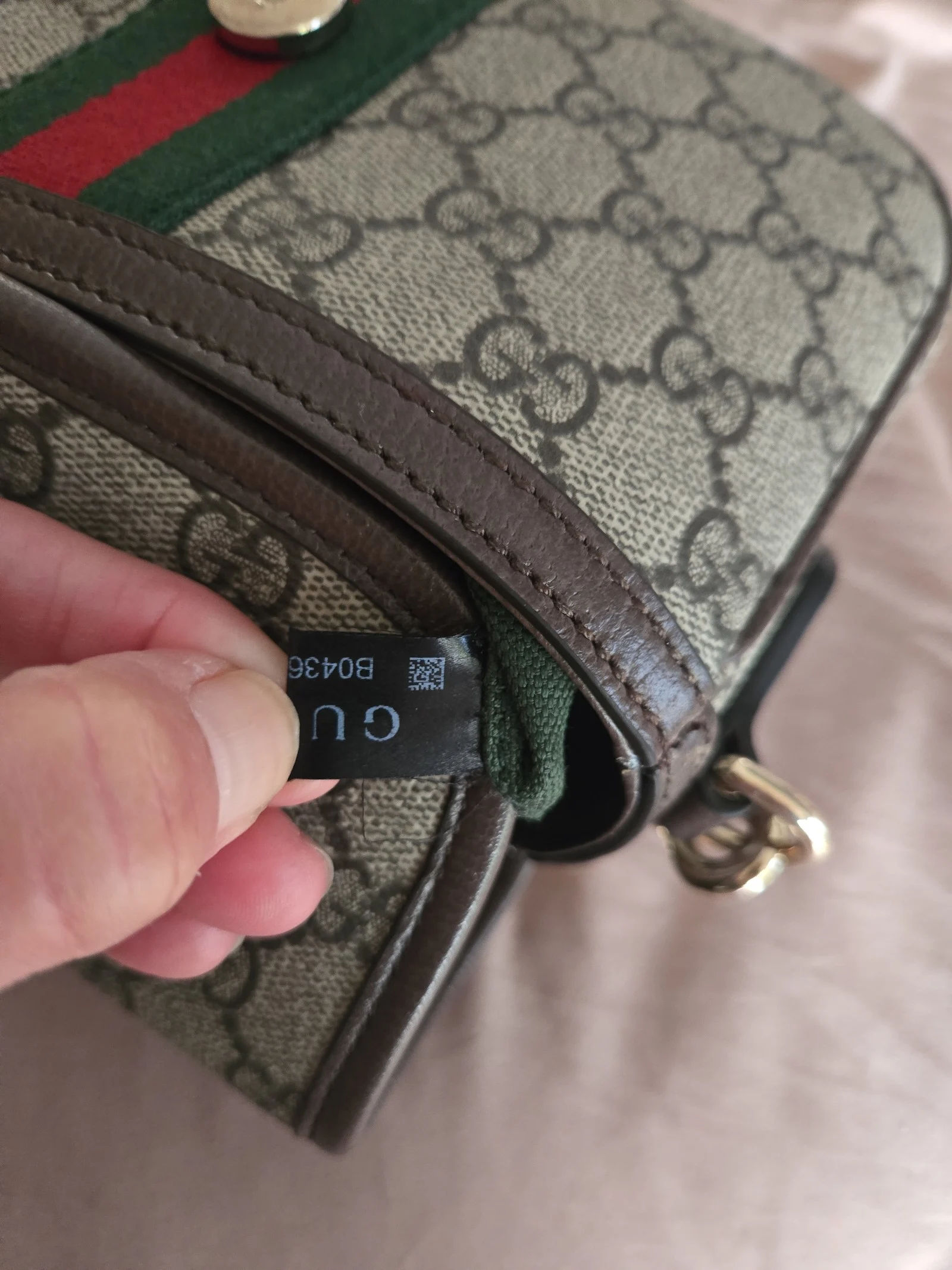 Gucci aphids top handle messenger crossbody 3IA10