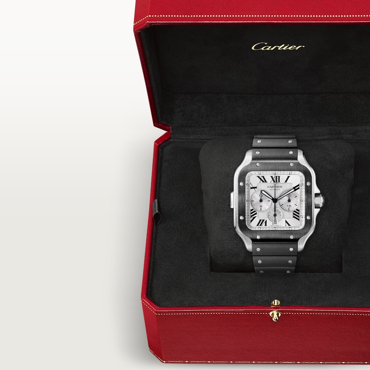 SANTOS DE CARTIER CHRONOGRAPH WATCH WSSA0017【1:1 Replica】