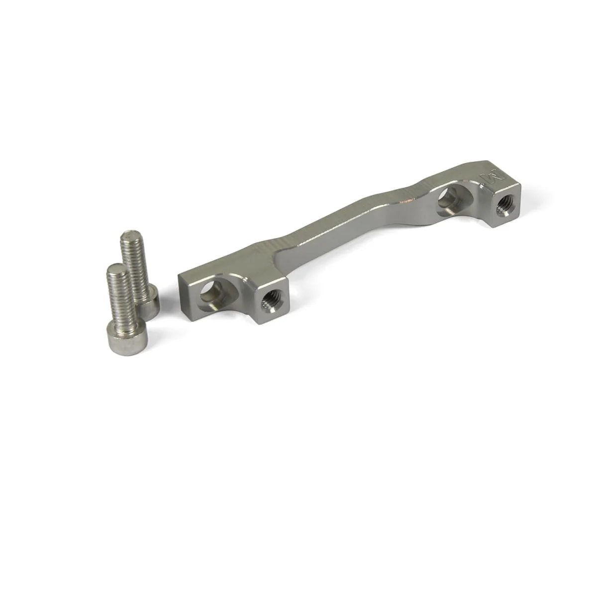 Adaptateur Étrier Avant / Arrière PM / PM HOPE Disque 160-200mm / 180-220mm (+40mm) #HBMM Argent