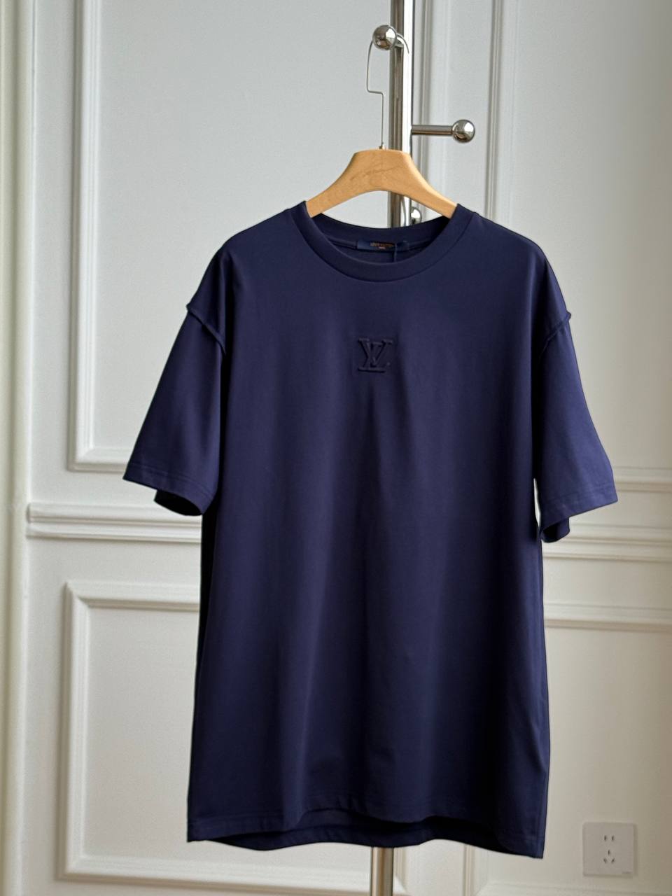 Louis Vuitton LV Embossed Logo Oversized Short-Sleeve T-Shirt
