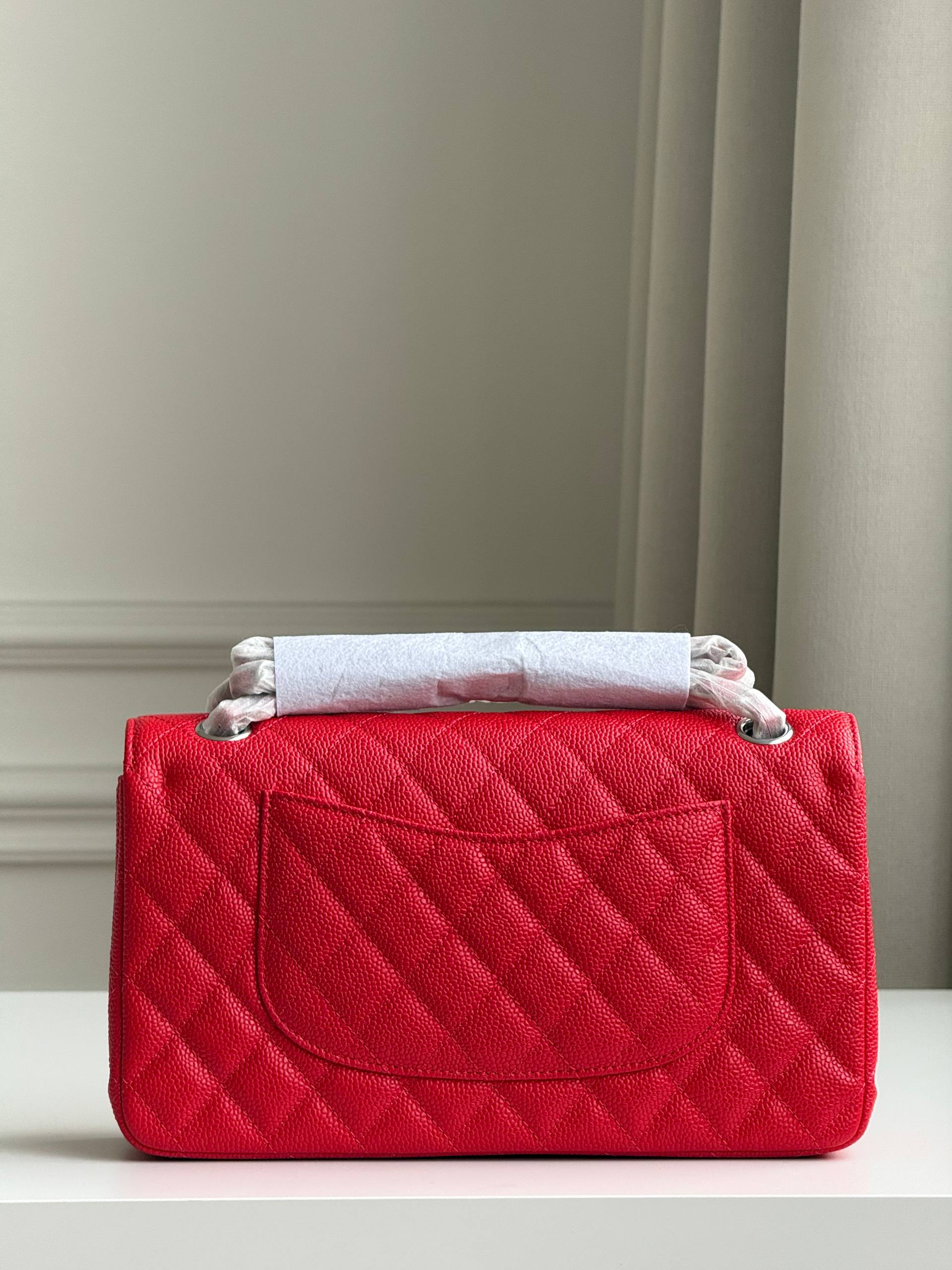 Chanel Medium Classic Flap Caviar Quilted Chain Bag
