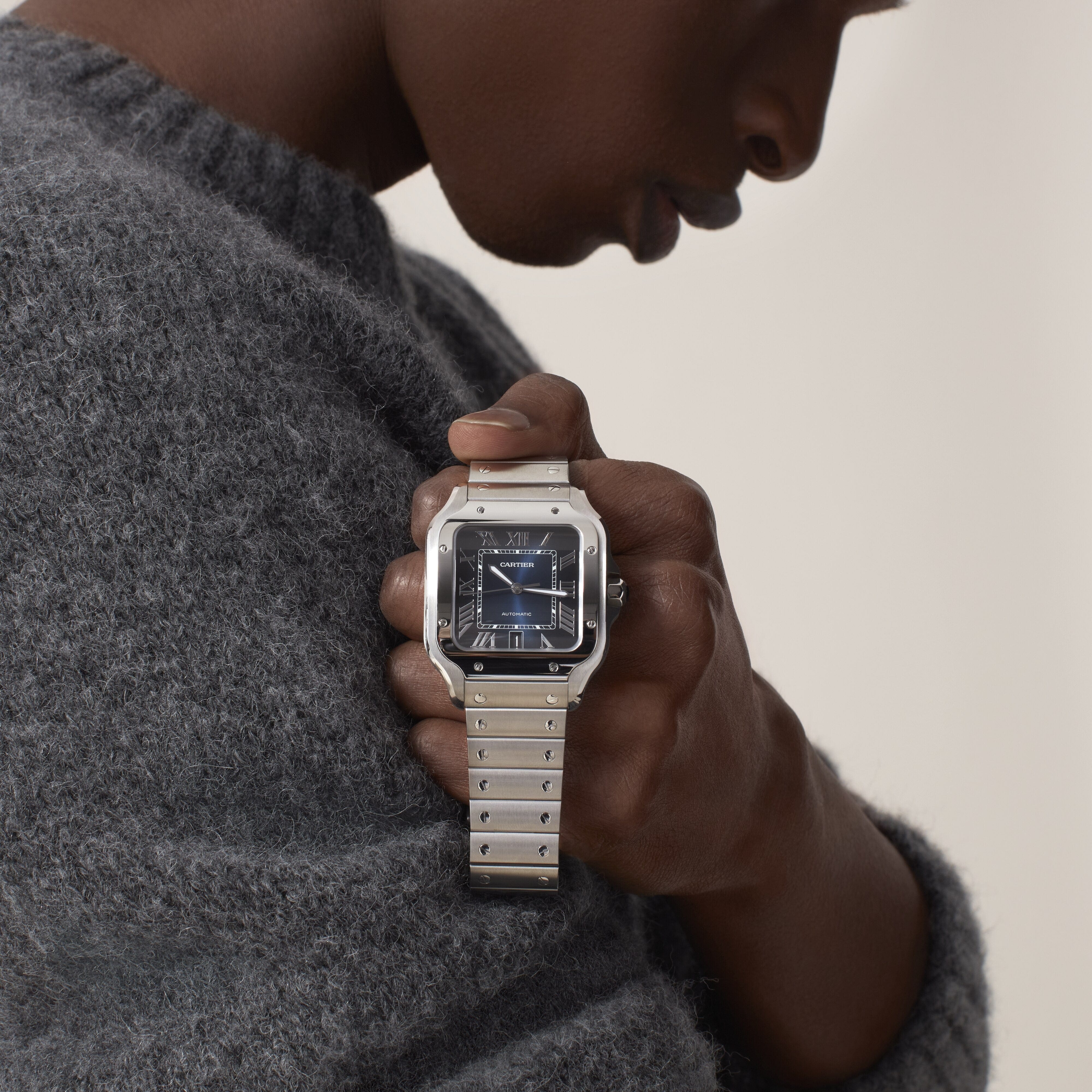 Santos de Cartier LM CRWSSA0030【1:1 Replica】