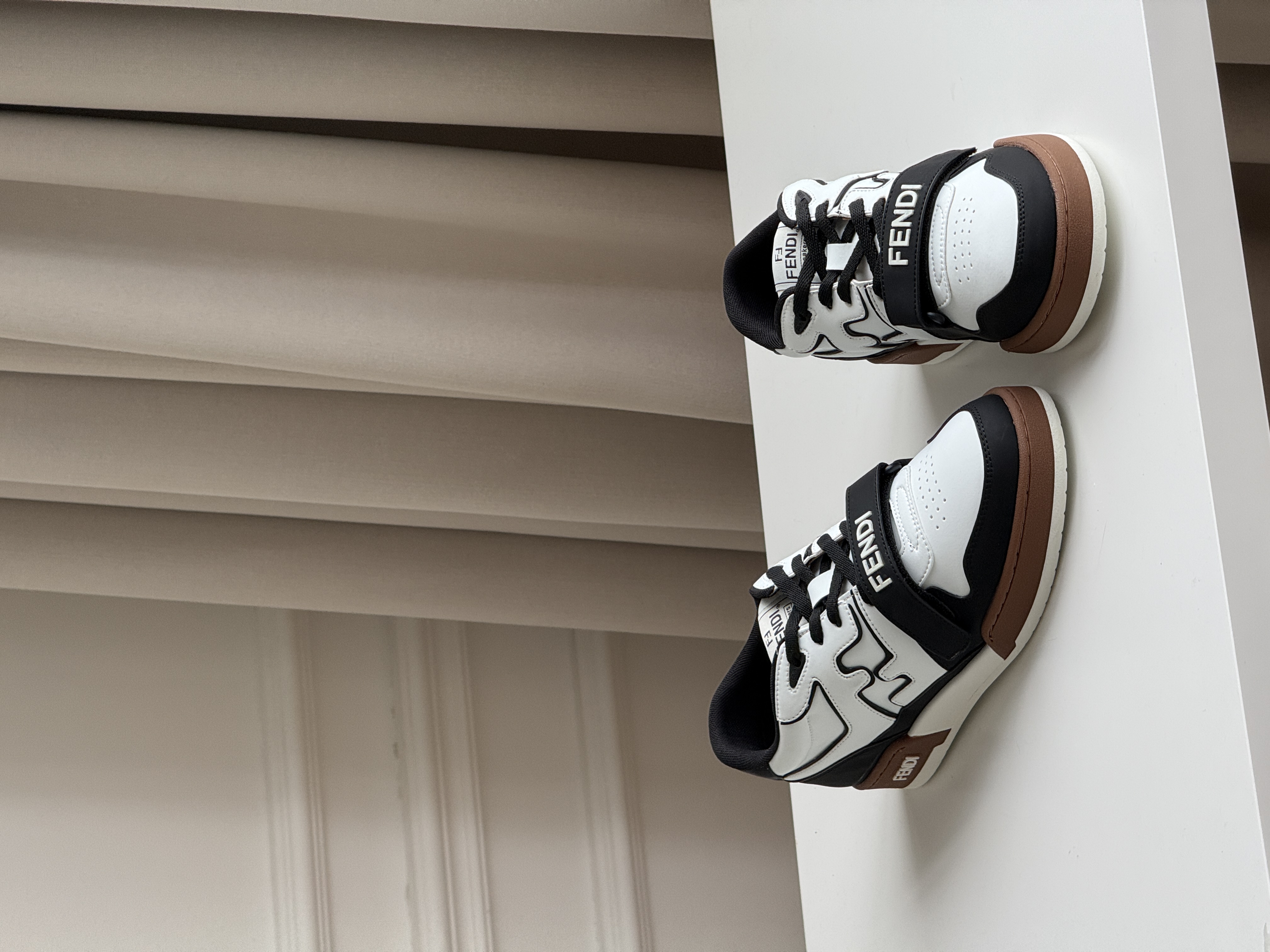 Fendi Match Low-Top Sneakers
