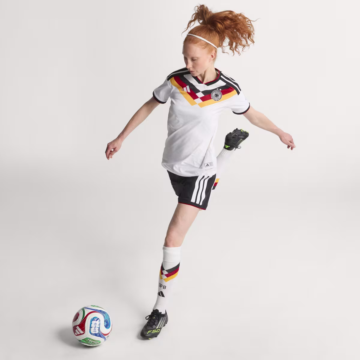 Deutschland 26 Authentic Heimtrikot Frauenteam