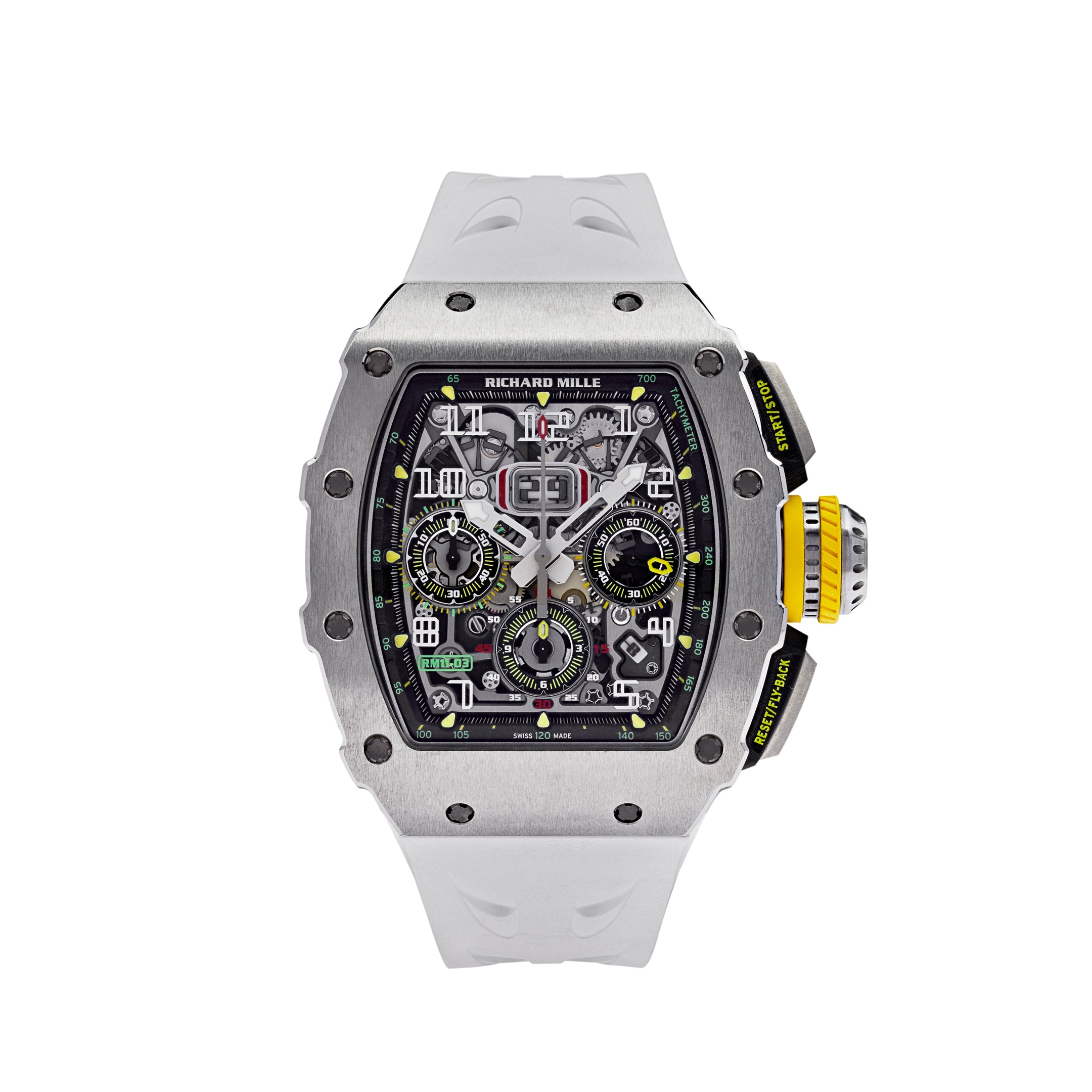 Richard Mille Titanium Automatic Flyback Chronograph RM11-03【1:1 Replica】