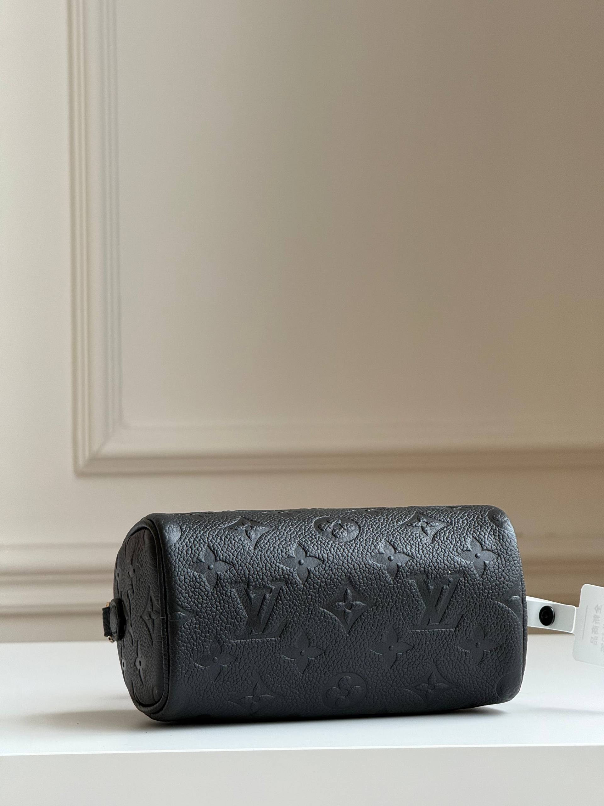 Louis Vuitton Nano Speedy Monogram Empreinte Mini Bag