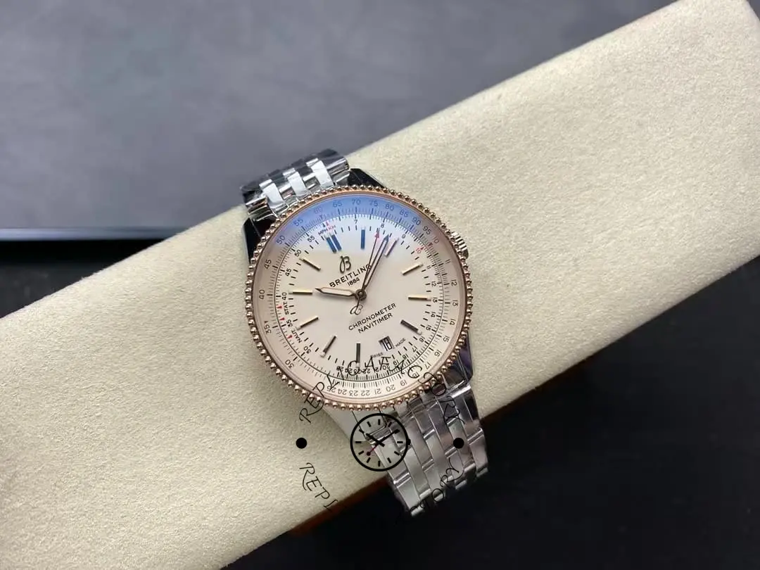 Breitling Navitimer 1:1 Clone Automatic 41 U17326211G1A1 Silver Dial Watch