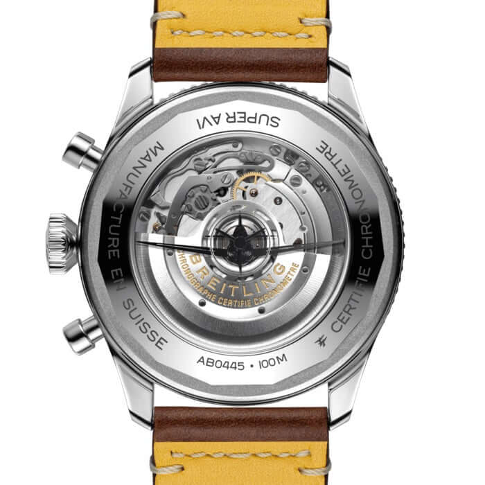 Breitling Super AVI B04 Chronograph GMT 46 Curtiss Warhawk AB04452A1L1X1【1:1 Replica】