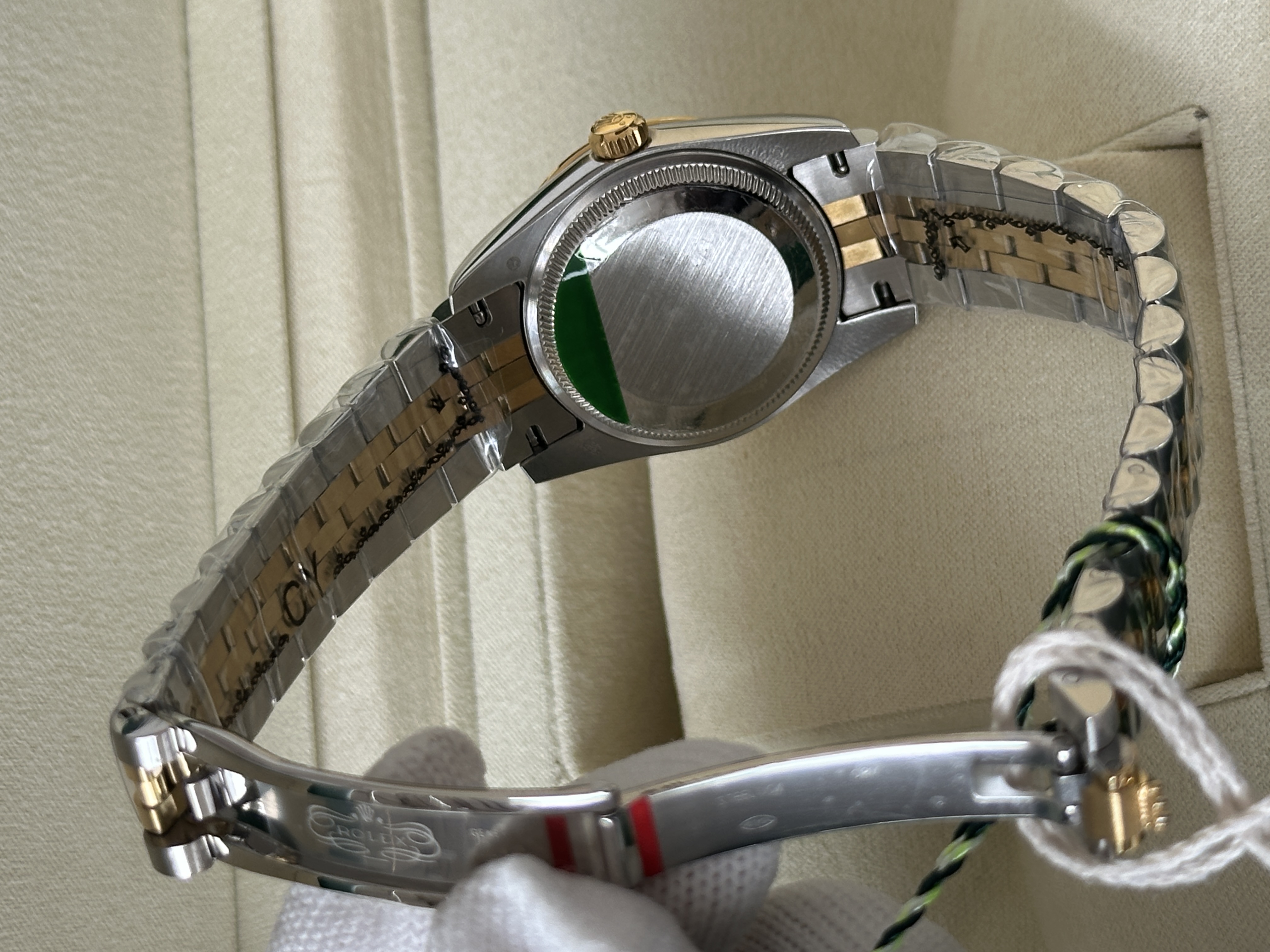 Rolex Lady-Datejust Two-Tone Diamond Dial Watch