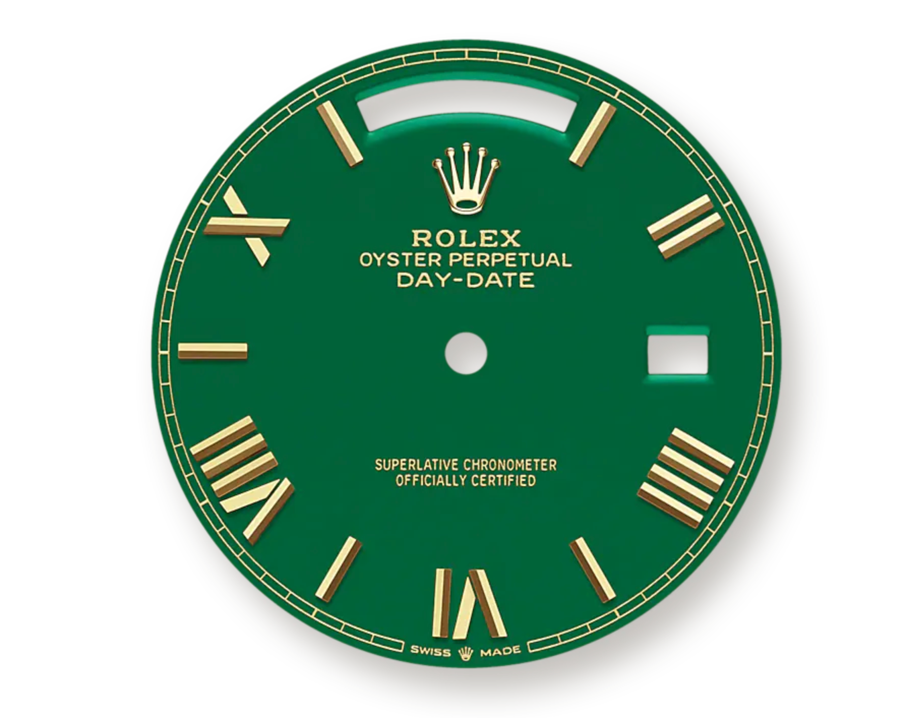 The Rolex Day-Date 40 With Green Lacquered Dial 228238【1:1 Replica】