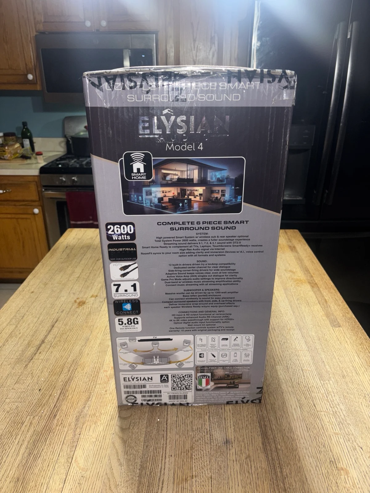 Elysian Audio Model 4 7.1 Smart Wireless T27B7