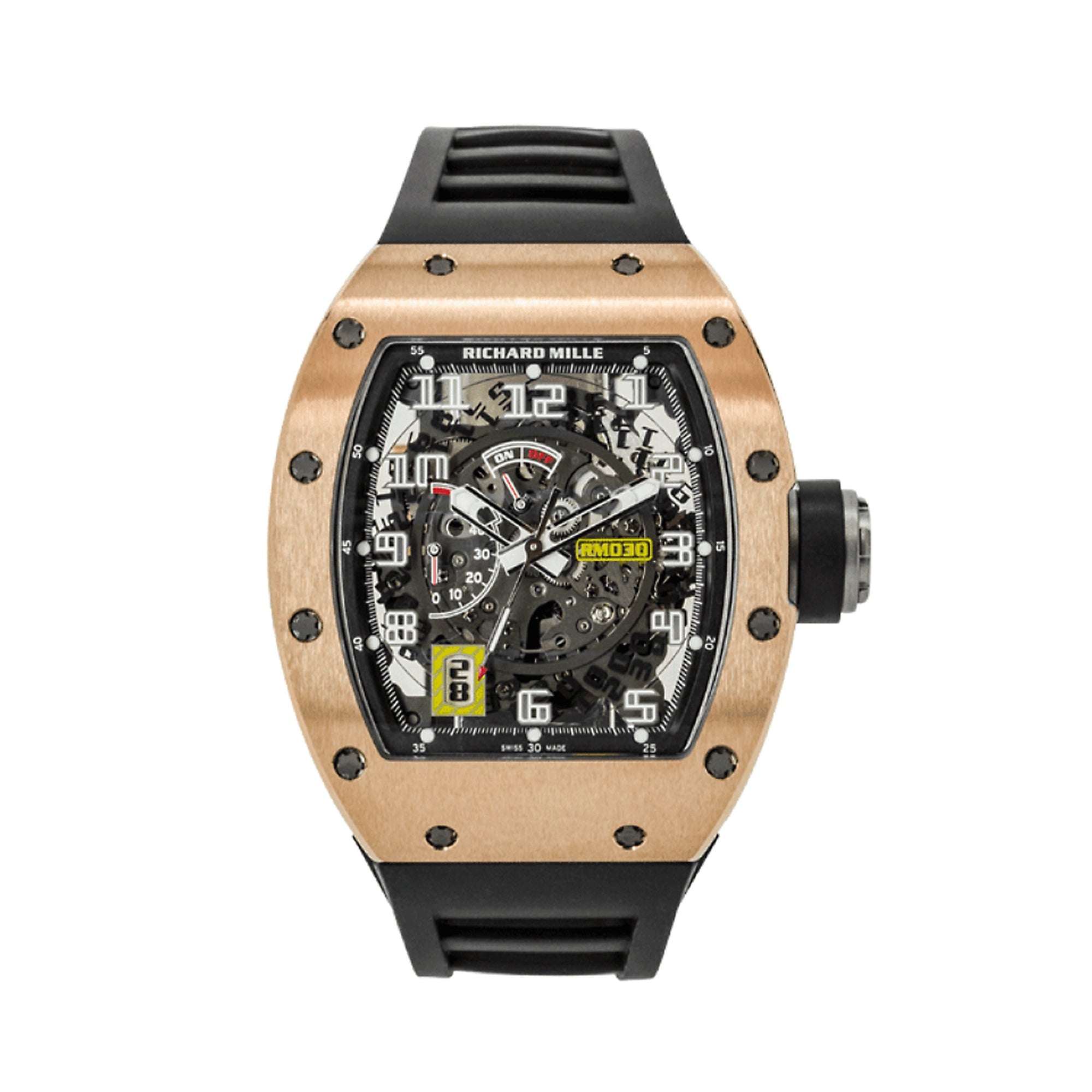 Richard Mille Rose Gold & Titanium RM030【1:1 Replica】