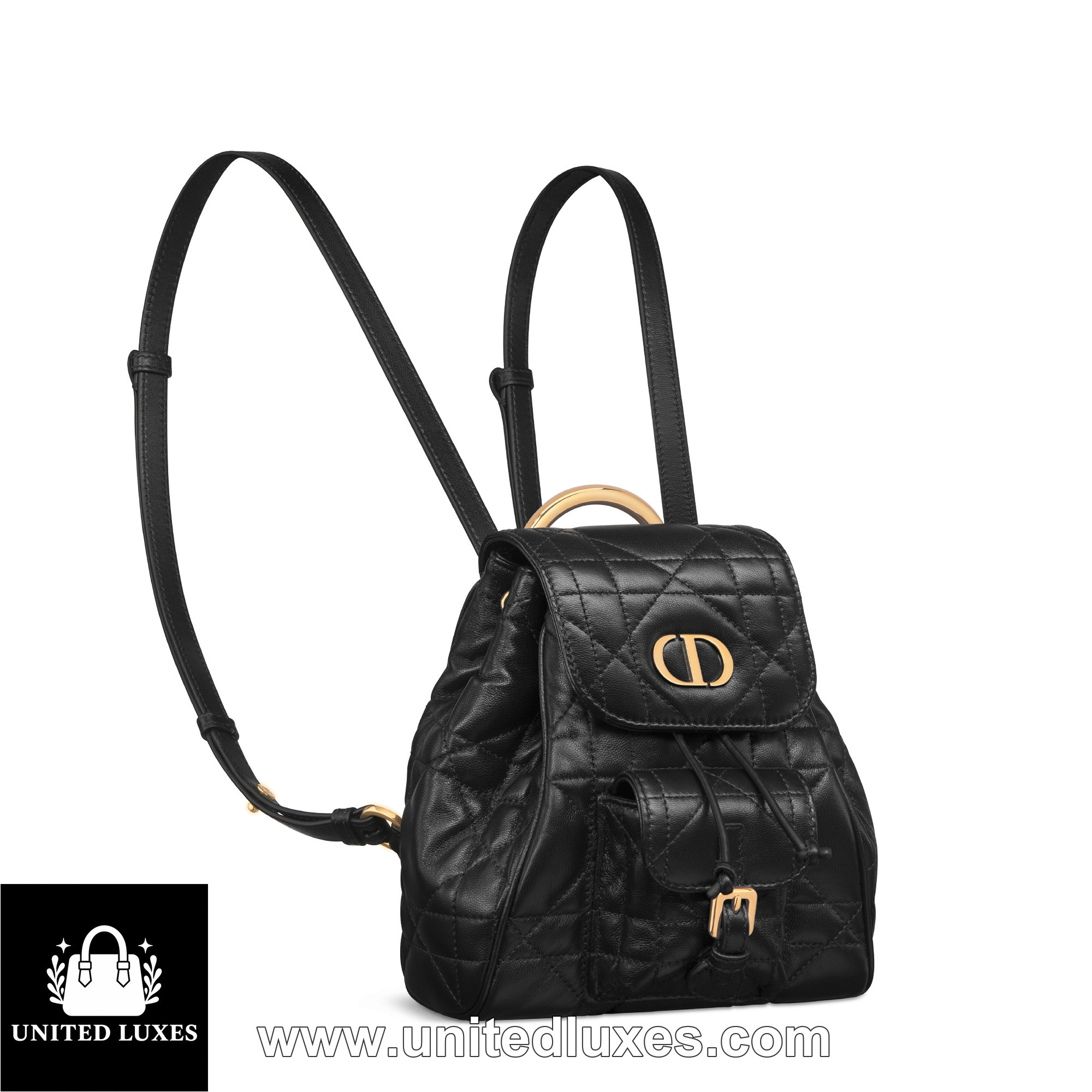 Replica Small Dior Caro Backpack