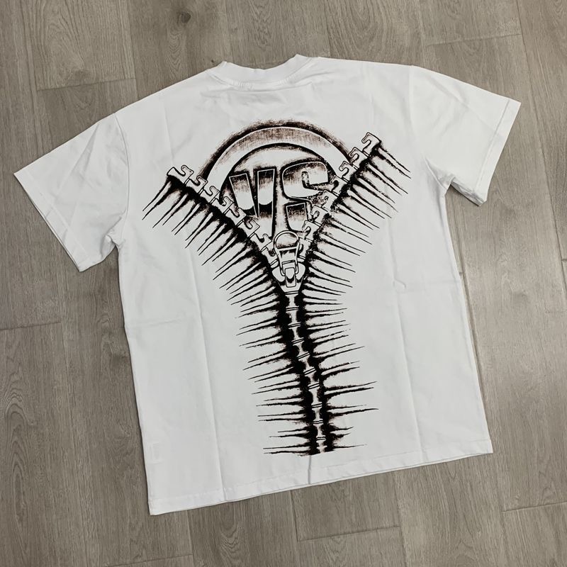 vale vintage white ink direct printing hight street tee