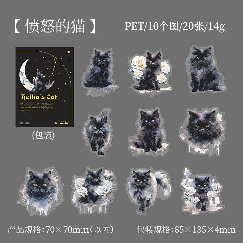 1146 Stickers Helya's Cat Series
