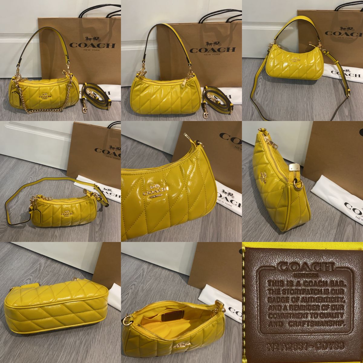 Women Handbag CDY83 Teri Quilting Chain Shoulder Bag