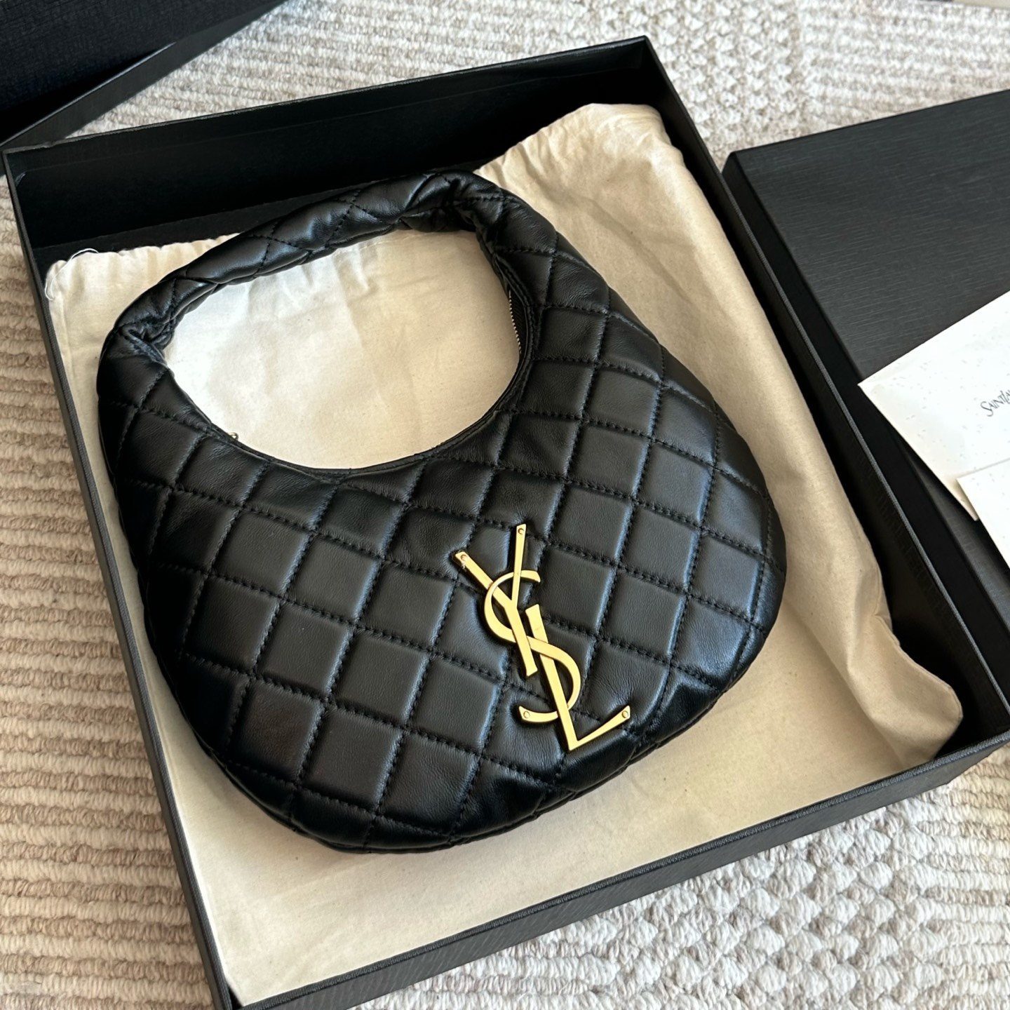 ICARINO IN QUILTED NAPPA