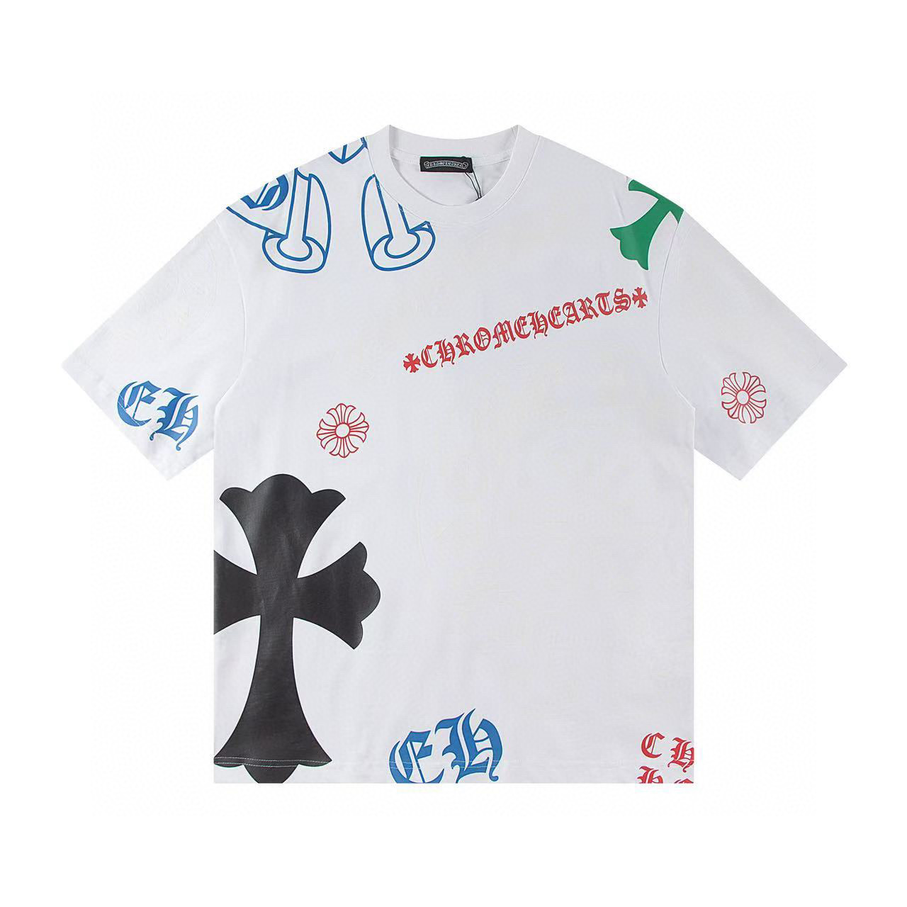 Chrome Hearts Full Logo Print T-shirt 2 Colors
