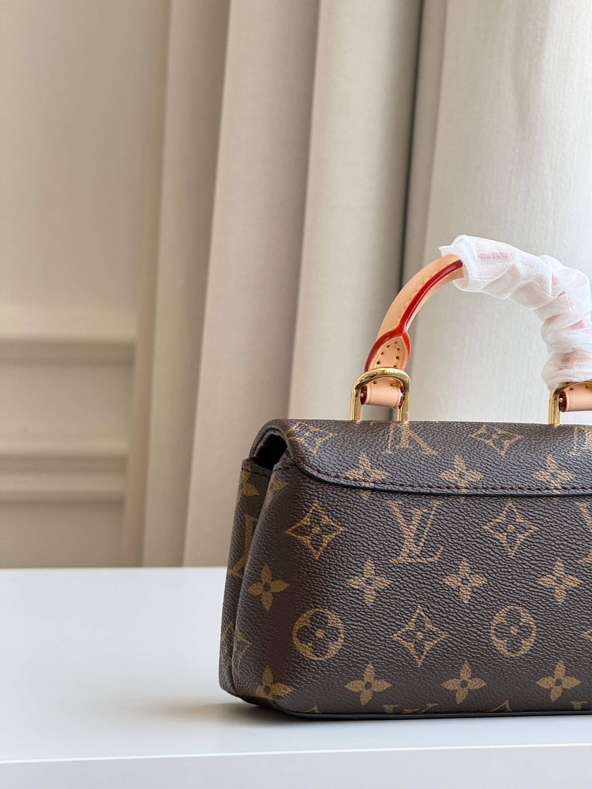Louis Vuitton Nano Madeleine Monogram Handbag