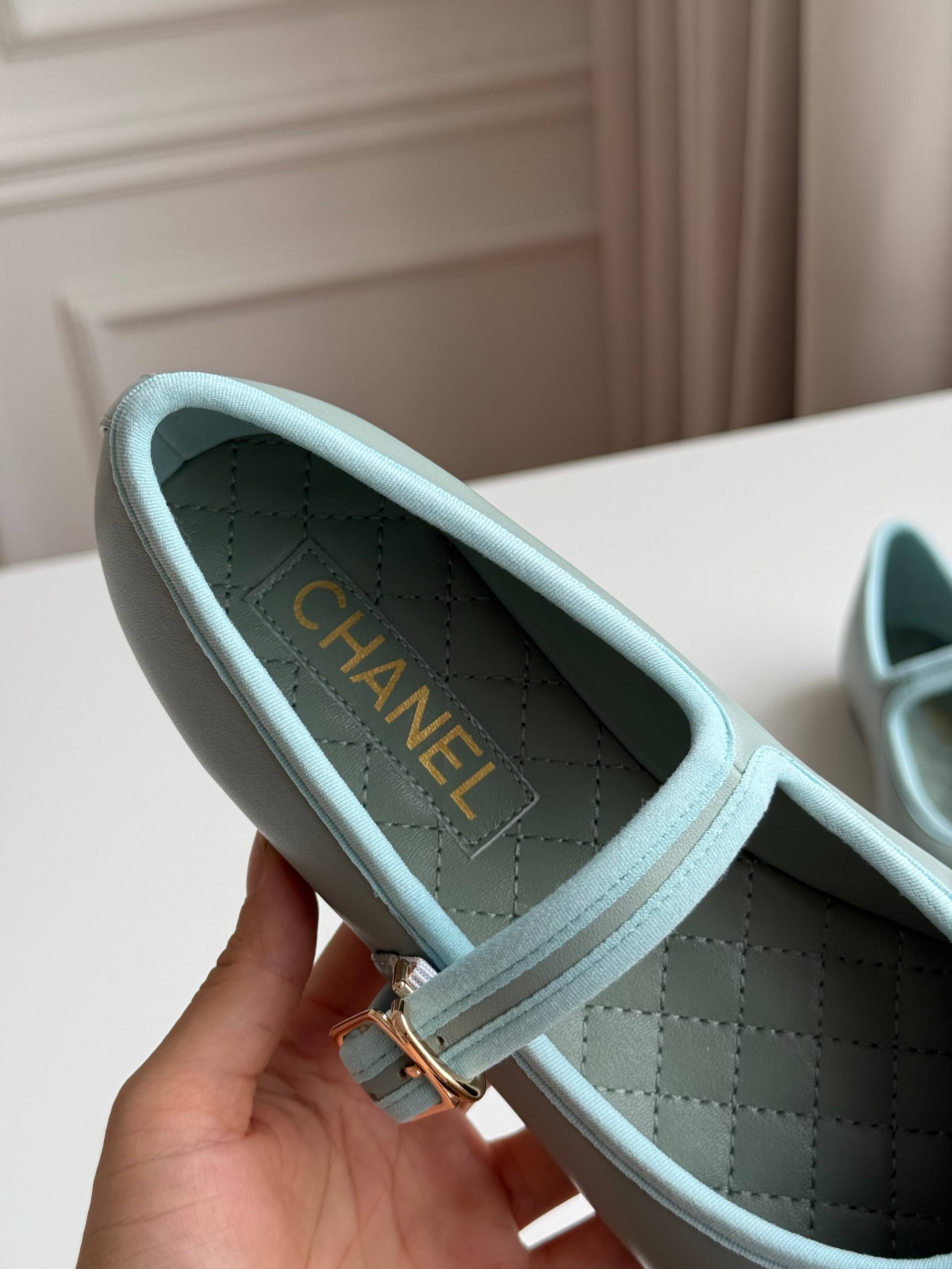 CHANEL Mary Jane Ballerina Flats