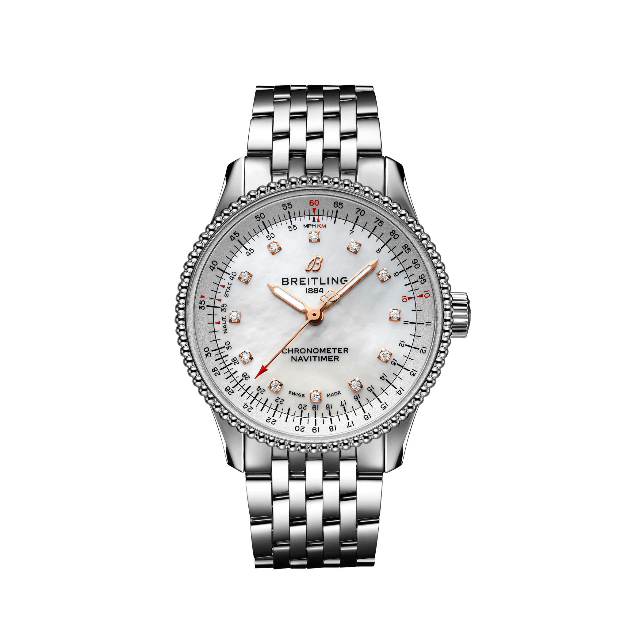 Breitling Navitimer Automatic 35 Stainless Steel A17395211A1A1【1:1 Replica】