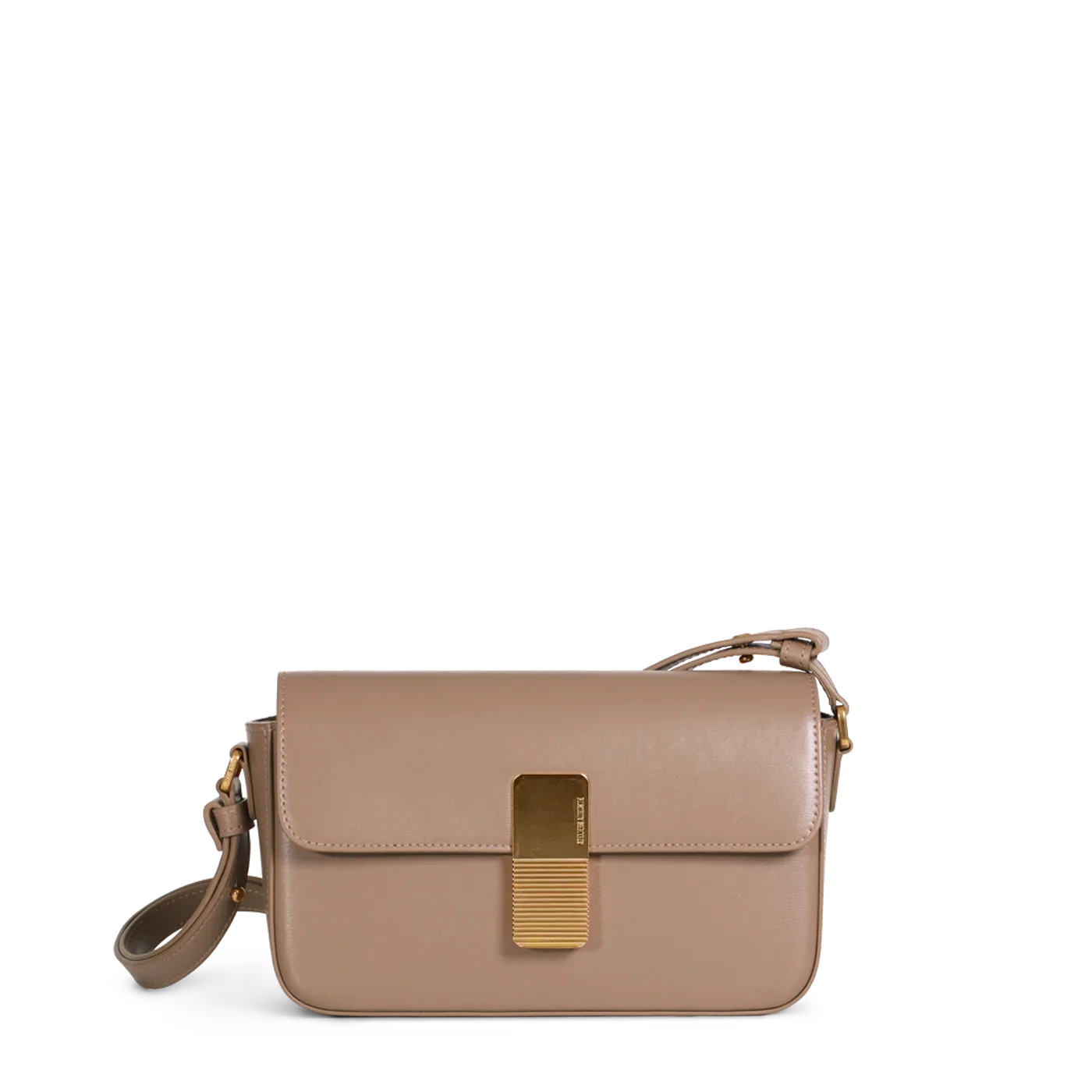 Monceau Baguette - Cuir Box Taupe