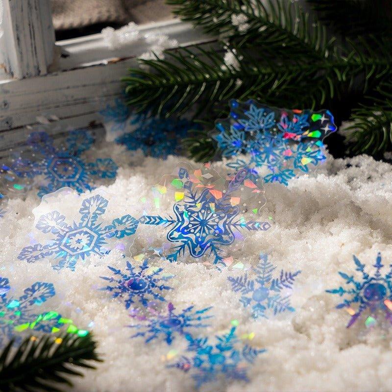 1152 Stickers Windflower and Snowy Night Series