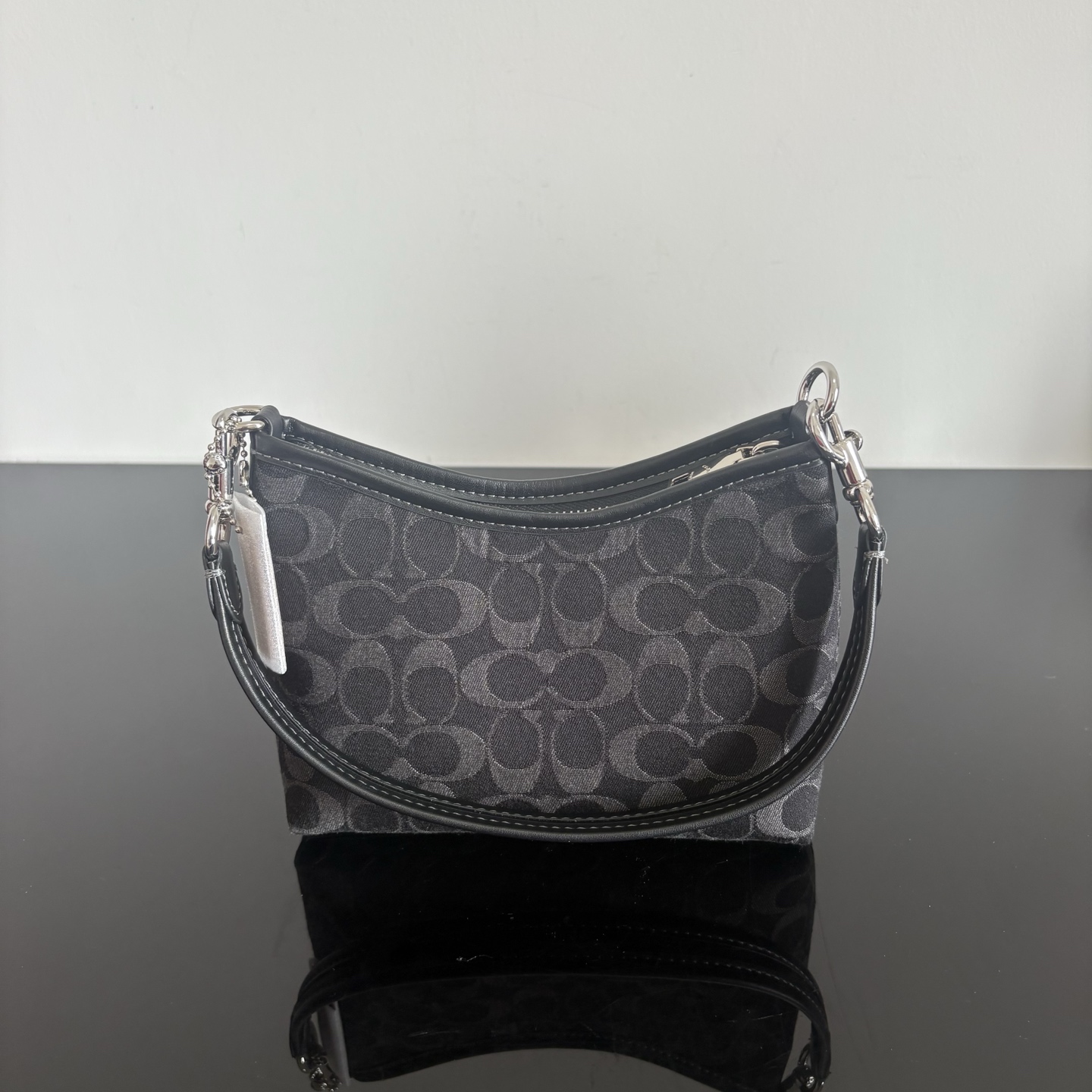 Women Handbag CCZ41 Laurel Small Shoulder Bag In Signature Denim