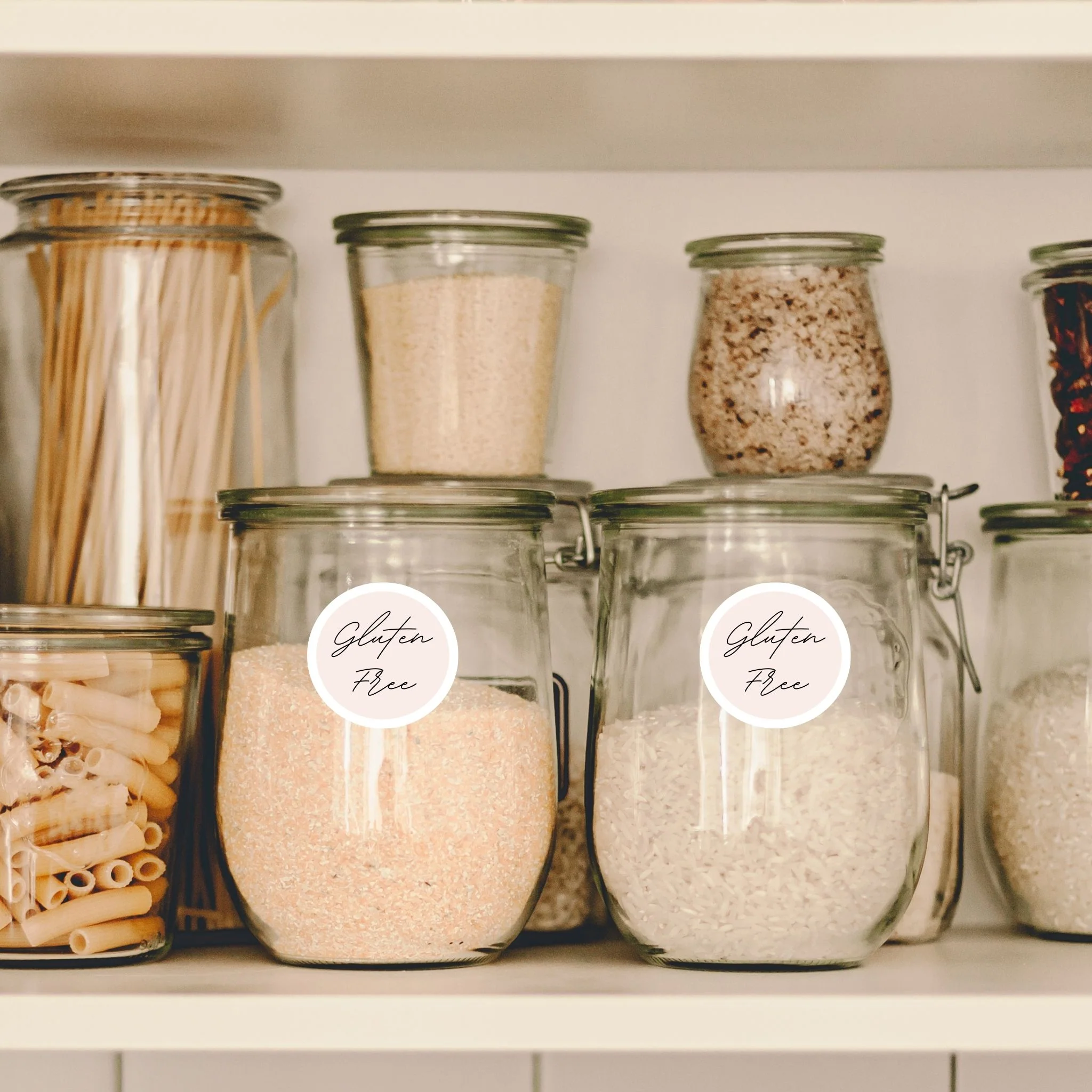 Assorted Gluten Free Labels